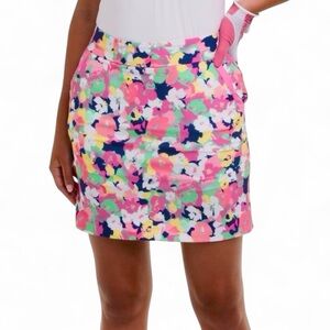 EPNY Fun Flat Floral Golf Skort Size Small